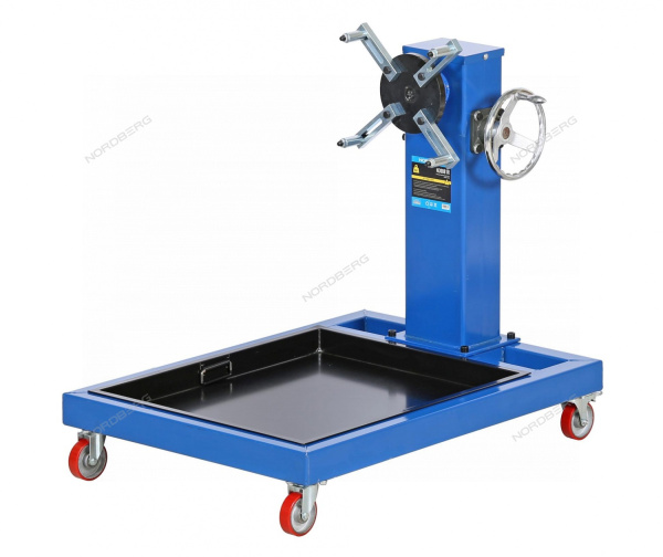 Кантователь двигателя профессиональный с редуктором NORDBERG N30081R (800 кг)