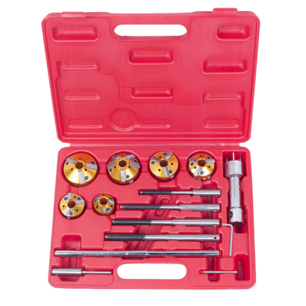 Набор фрез для правки седел клапанов, 28-65 мм, кейс, 14 предметов МАСТАК 103-13014C