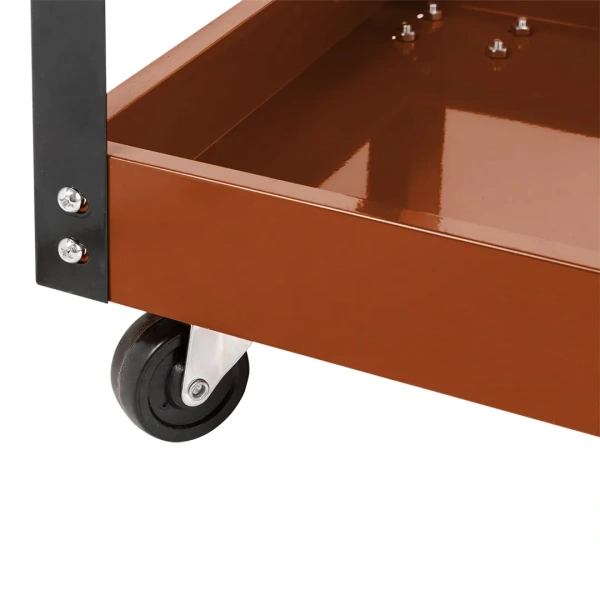 Тележка инструментальная металлическая 3-х полочная