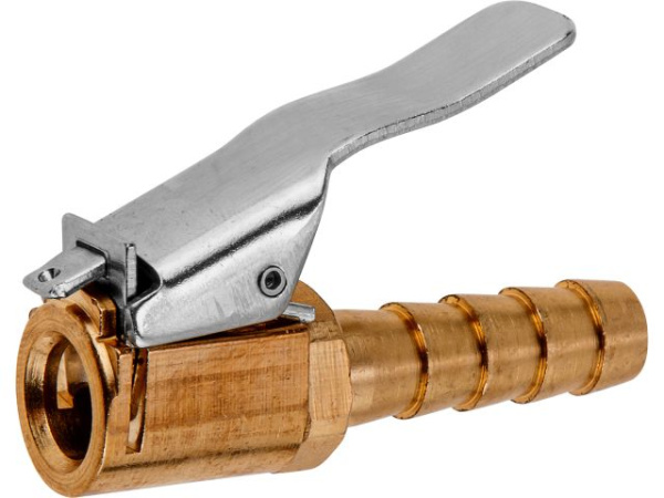 Наконечник для подкачки шин (елочка 8 мм, латунь) ECO