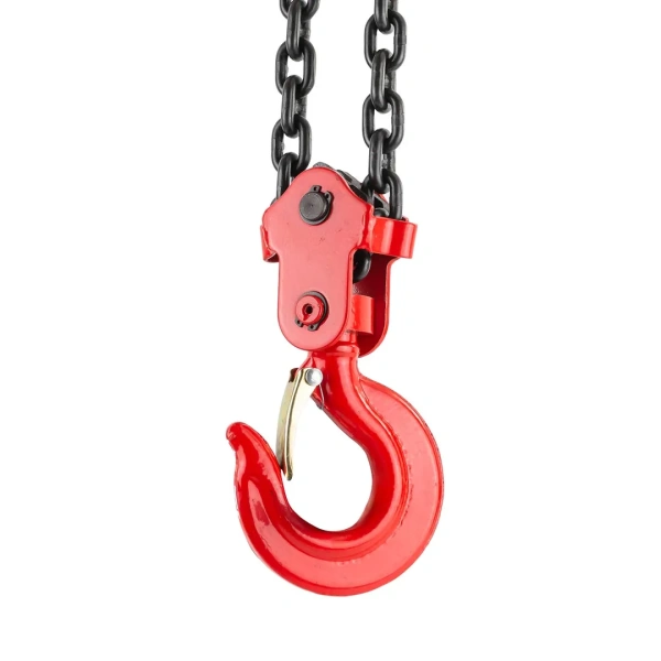 Лебедка механическая подвесная с фиксацией цепи натяжения, 2т (длина цепи - 3м)