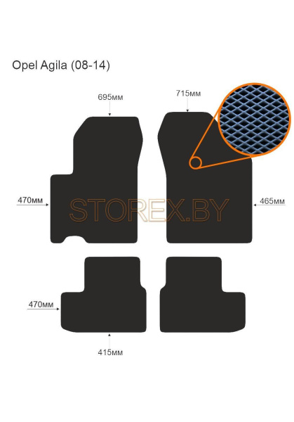 Opel Agila (08-14) copy