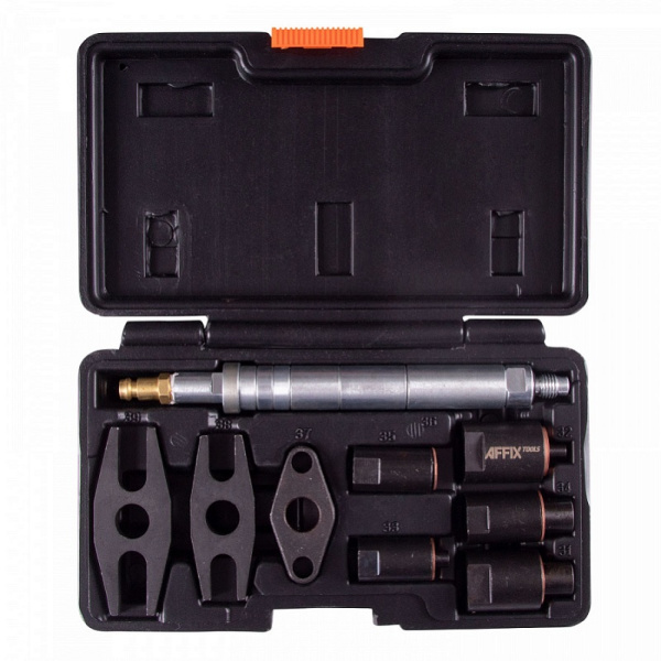 Набор прижимных форсуночных адаптеров AFFIX AF12013009C, 9 предметов, кейс