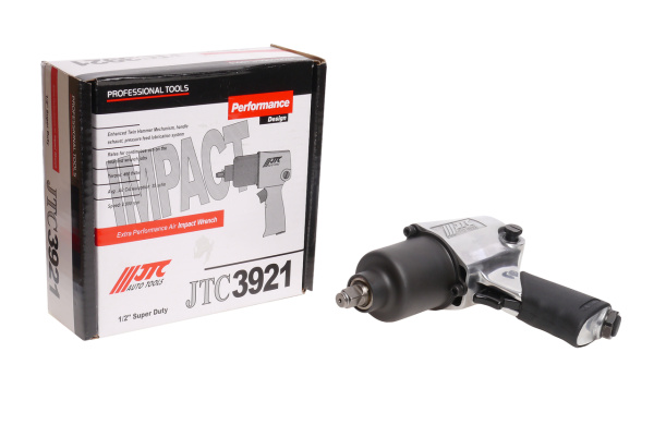 Гайковерт пневматический ударный JTC 3921 (1/2" 624Hм 8000об/мин. 127л/мин. 90-120PSI)