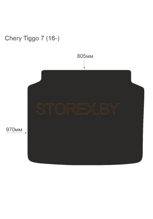 Chery Tiggo 7 (16-) Багажник copy