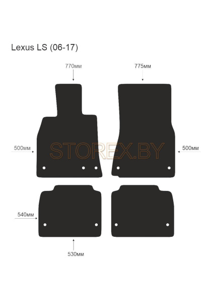Lexus LS (06-17) copy