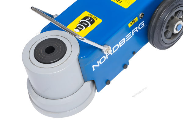 Домкрат пневмогидравлический подкатной двухштоковый 20/40 т NORDBERG N402