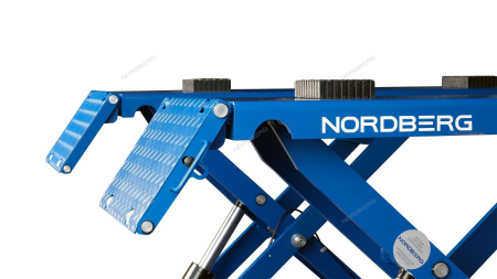 Подъемник ножничный 3т 220В синий NORDBERG N632-3-220