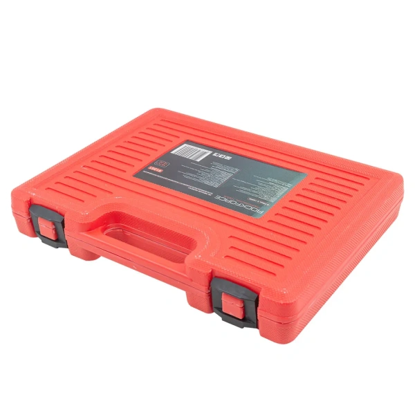 Тестер давления масла в комплекте с резьбовыми адаптерами-переходниками(0-10bar)12пр. в кейсе