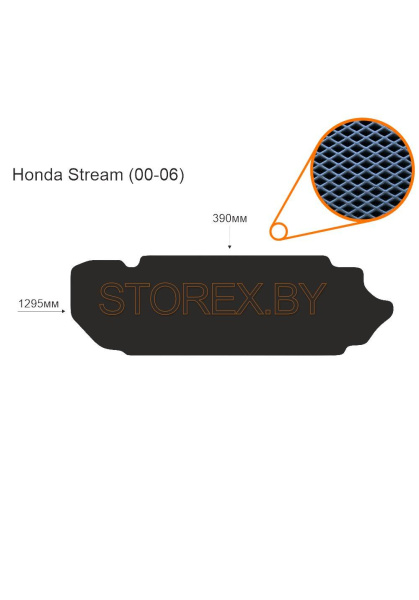 Honda Stream (00-06) Багажник copy