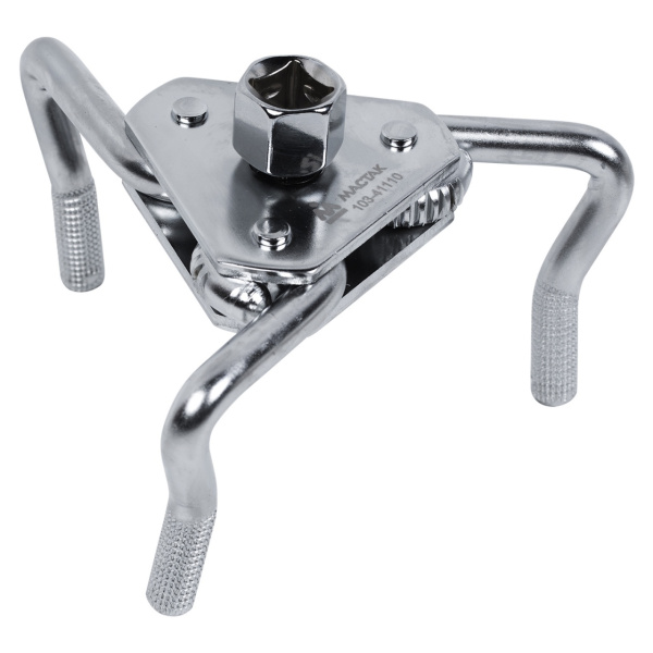 Съемник масляных фильтров, 45-110 мм, 3-х захватный МАСТАК 103-41110