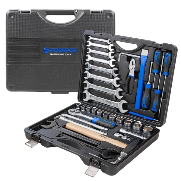 Набор инструментов 36пр. 1/2''(6гр.)(10-32мм).