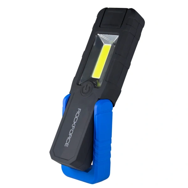 Лампа светодиодная аккумуляторная(5W COB+1W,магнит,180гр.,250Lm,2000mAh,USB провод,время раб.3ч,время заряд.2-3ч,защита гнезда зарядки)