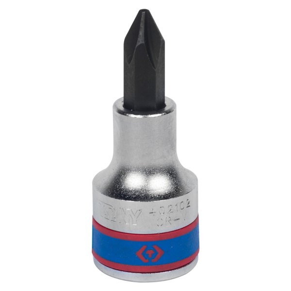 Насадка (бита) торцевая 1/2";, Phillips, PH2, L = 60 мм KING TONY 402102