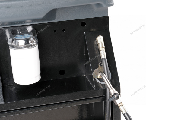 Установка для промывки и замены масла в АКПП синяя/серая NORDBERG CMA35S