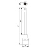 Бита-головка длинная JTC 45540200 (1/2", TORX, T40х200 мм)