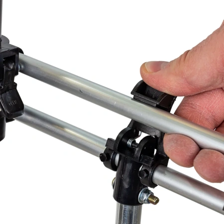 Тележка ручная складная с телескопической ручкой (г/п70кг,420х480х980мм-в разложенном полож.,255х480-рабочая площадка, 175мм-Ø колес)