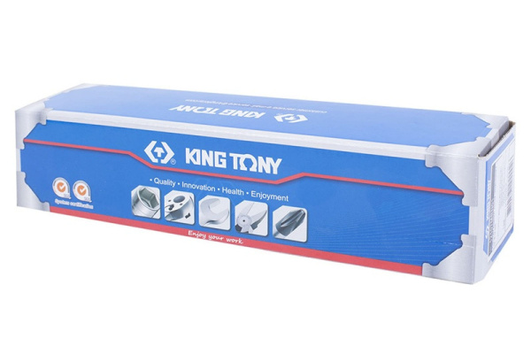 Набор комбинированных трещоточных ключей, 8-19 мм, чехол из теторона, 7 предметов KING TONY 12107MRN01