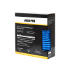 Cпиральный воздушный шланг JETA PRO 5887515 с фитингами М1/4", Ø 9.5-13.5 мм, длина 15 м, цвет синий