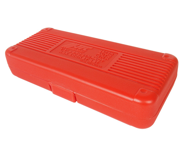 Набор бит-головок ударных JTC J408H (1/2", HEX, H5-19 мм х 60 мм, 8 предметов в кейсе)