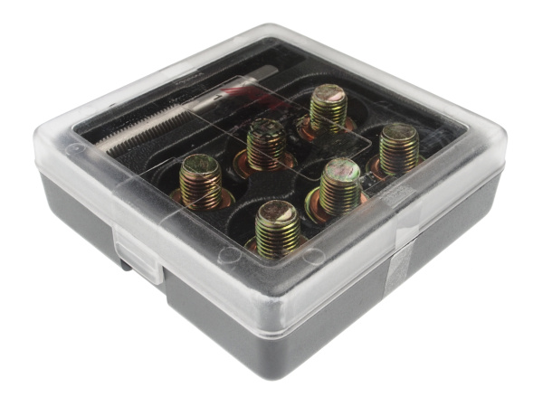 Набор инструментов для ремонта резьбы маслосливных отверстий JTC 2045 (14 мм в боксе)