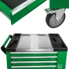 Тележка инструментальная 7-и полочная с металлической накладкой на стол 960х770х450мм