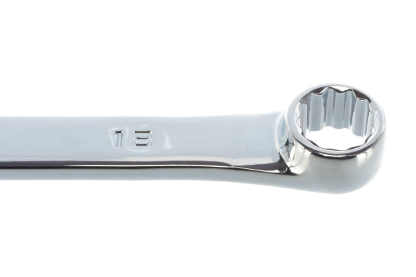 Ключ гаечный накидной W611618, удлиненный CrMo, 16х18 мм