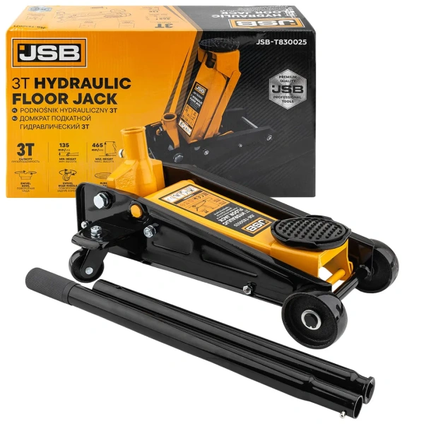 Домкрат подкатной гидравлический 3т.