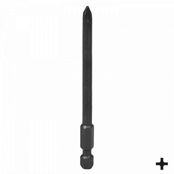 Вставка (бита) торцевая KING TONY, 1/4", Phillips, PH1, L = 90 мм, для шуруповерта