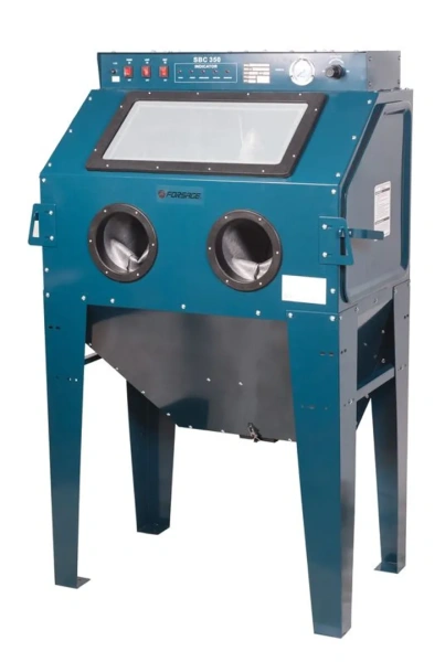 Пескоструйная камера с электродвигателем для очистки воздуха 220B 350л