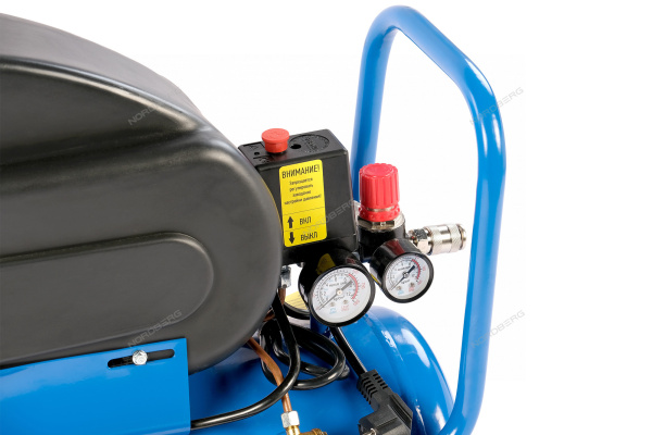 Компрессор поршневой 220В, ресив. 24л, 240л/мин