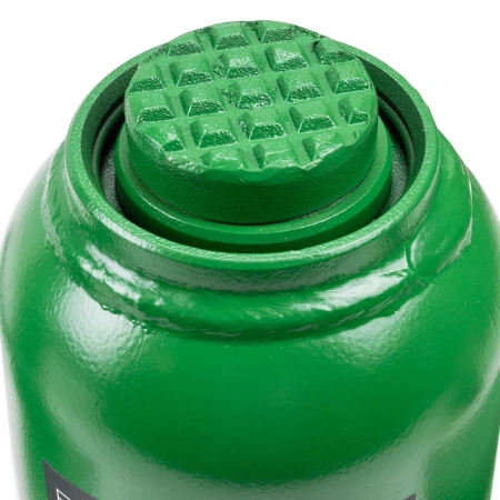 Домкрат гидравлический бутылочный, 10т (с предохранительным клапаном, минимальная высота: 190 мм, ход штока: 110 мм, ход винта: 60 мм, максимальная вы