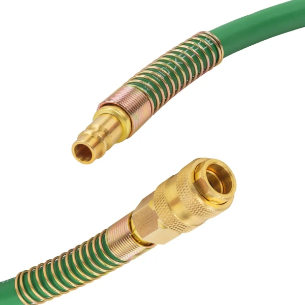 Шланг резиновый воздушный армированный с фитингами 10мм х 16мм х 15м