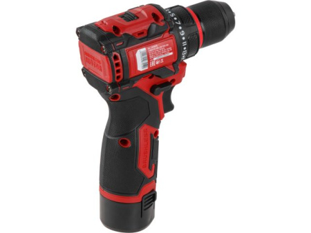 Аккум. дрель-шуруповерт WORTEX BD 1213-1 Dli в чем. 12 В, 40 Н*м, 2х2 А*ч, БЗП 10 мм