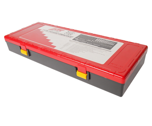 Набор головок комбинированный JTC K2731 (1/4", 73 предмета в кейсе)