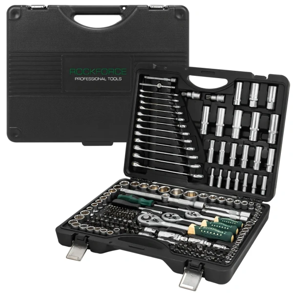 Набор инструментов 216пр. 1/4''3/8''1/2''(6гр.)(4-32мм)