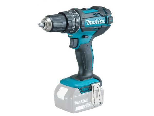 Аккум. ударная дрель-шуруповерт MAKITA DHP 482 Z + MAKPAC (18.0 В, БЕЗ АККУМУЛЯТОРА, 2 скор., 62 Нм, шурупы до 13 мм, сверление в металле до 13 мм)