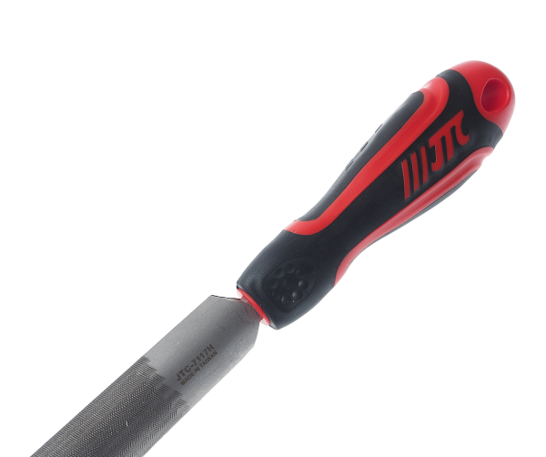 Напильник полукруглый JTC 7117H (255 мм, №4, 60 HRC)