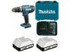Аккум. дрель-шуруповерт MAKITA  HP 488 DWAE в чем. + АКЦИЯ рулетка и пузырьковй уровень в подарок