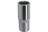 Головка торцевая глубокая S04HD4725, 12-гранная, 1/2"DR, 25 мм