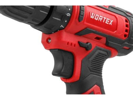 Аккум. дрель-шуруповерт WORTEX BD 1220 Li в чем. 12 В, 30 Н*м, 2х1.5 А*ч, БЗП 10 мм