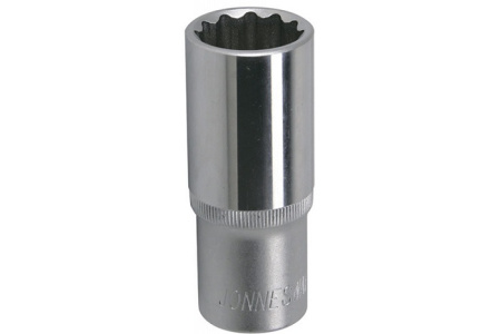 Головка торцевая глубокая S04HD4725, 12-гранная, 1/2"DR, 25 мм