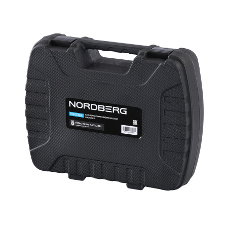Коллектор манометрический NORDBERG NFG33K со шлангами и муфтами (в кейсе)