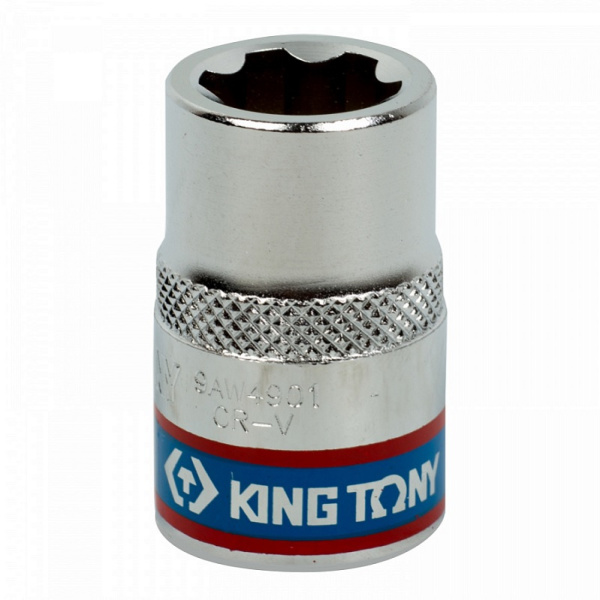 Головка торцевая KING TONY 9AW4901, 1/2" RIBE M12S, для двигателя Nissan