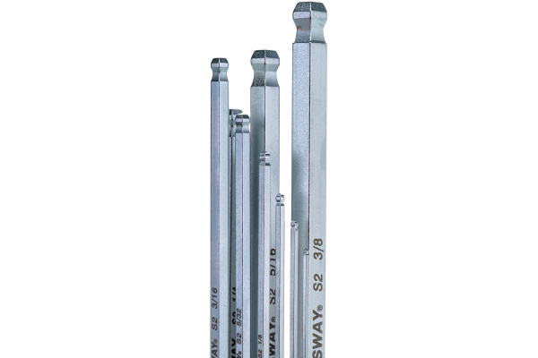 Набор ключей торцевых шестигранных удлиненных с шаром H06SA209S, 9 предметов