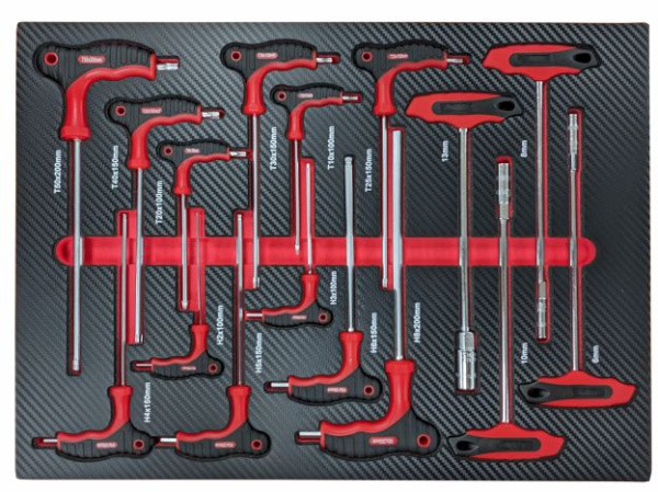 ТЕМП RC03.3018.P7 Инструментальная тележка, 7 выдвижных ящиков, 334 предмета