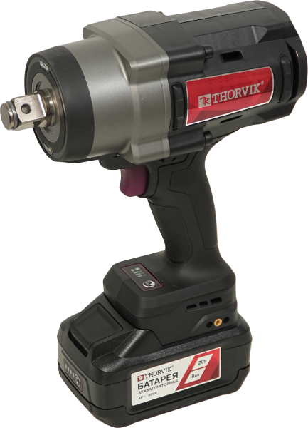 Гайковерт аккумуляторный Thorvik BWI20424, 3/4"DR, 20В, 2400 Нм