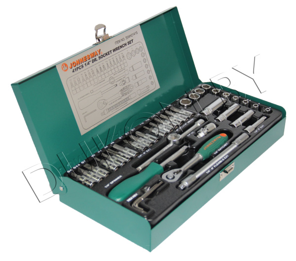 Набор головок торцевых S04H2141S, 1/4"DR, 4-13 мм, 41 предмет