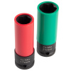 Набор ударных глубоких шестигранных головок AFFIX AF00640180C, 1/2", 15-24 мм, 18 предметов, кейс