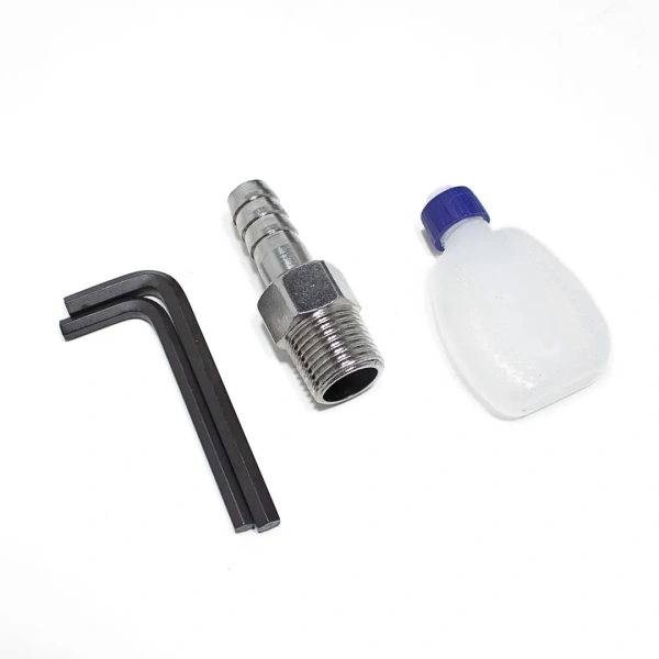 Пневмогайковерт ударный с коротким валом,реверсом и регулировкой усилия 1''(2000Hм, 6000 об/мин,6.3bar,320 л/мин,7.8кг)